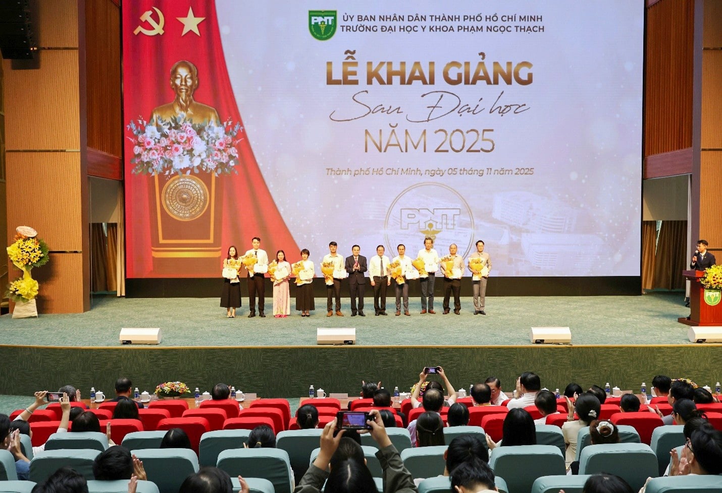 Nam Hải cung câp 50 màn hình LED Lampro & NovaStar tại ĐH Y Phạm Ngọc Thạch