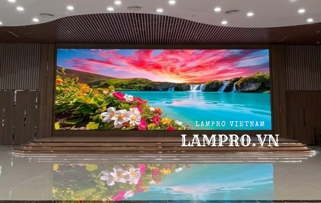 Màn hình LED Lampro LC2.5P tại Vinhomes Global Gate Hạ Long – Giải pháp hiển thị đẳng cấp cho trung tâm bán hàng BĐS