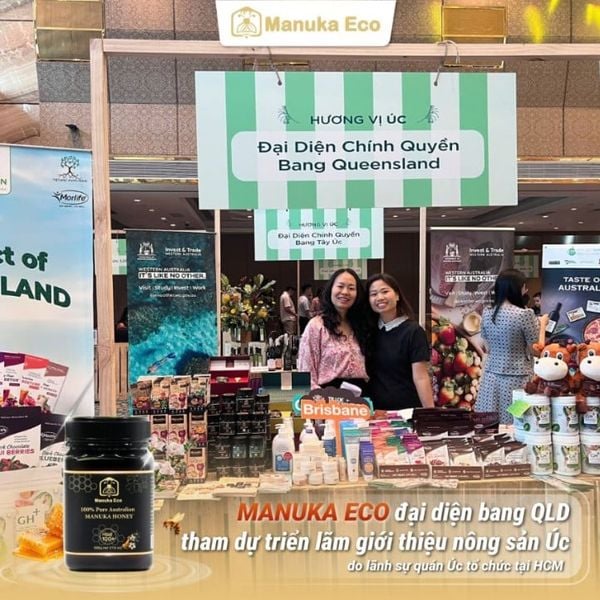 Manuka Eco – Đại diện bang Queensland (Úc) tại Triển lãm Giới thiệu Nông sản Úc, TP.HCM
