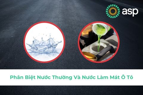 Phân Biệt Nước Thường Và Nước Làm Mát Ô Tô