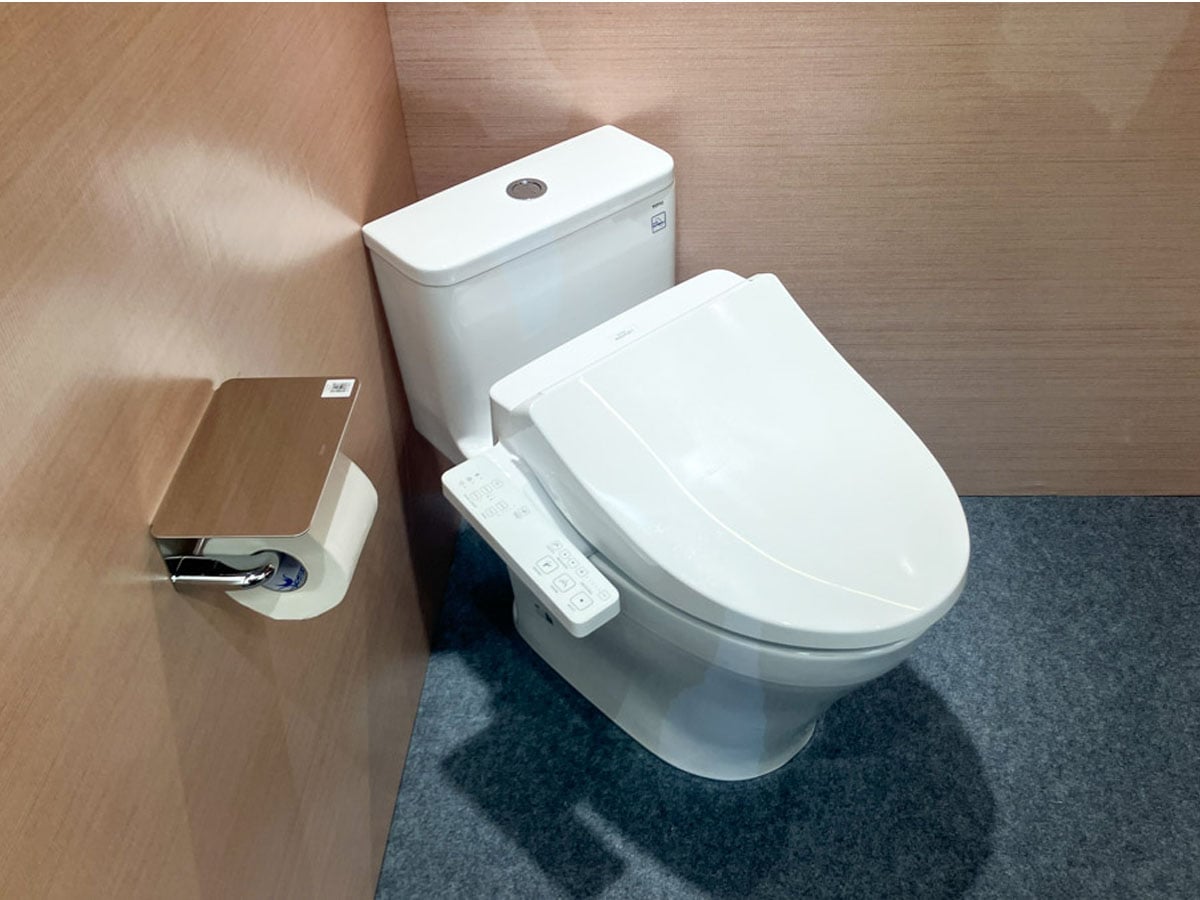 Bồn cầu điện tử TOTO MS857CDW26 thiết kế giấu dây tinh tế