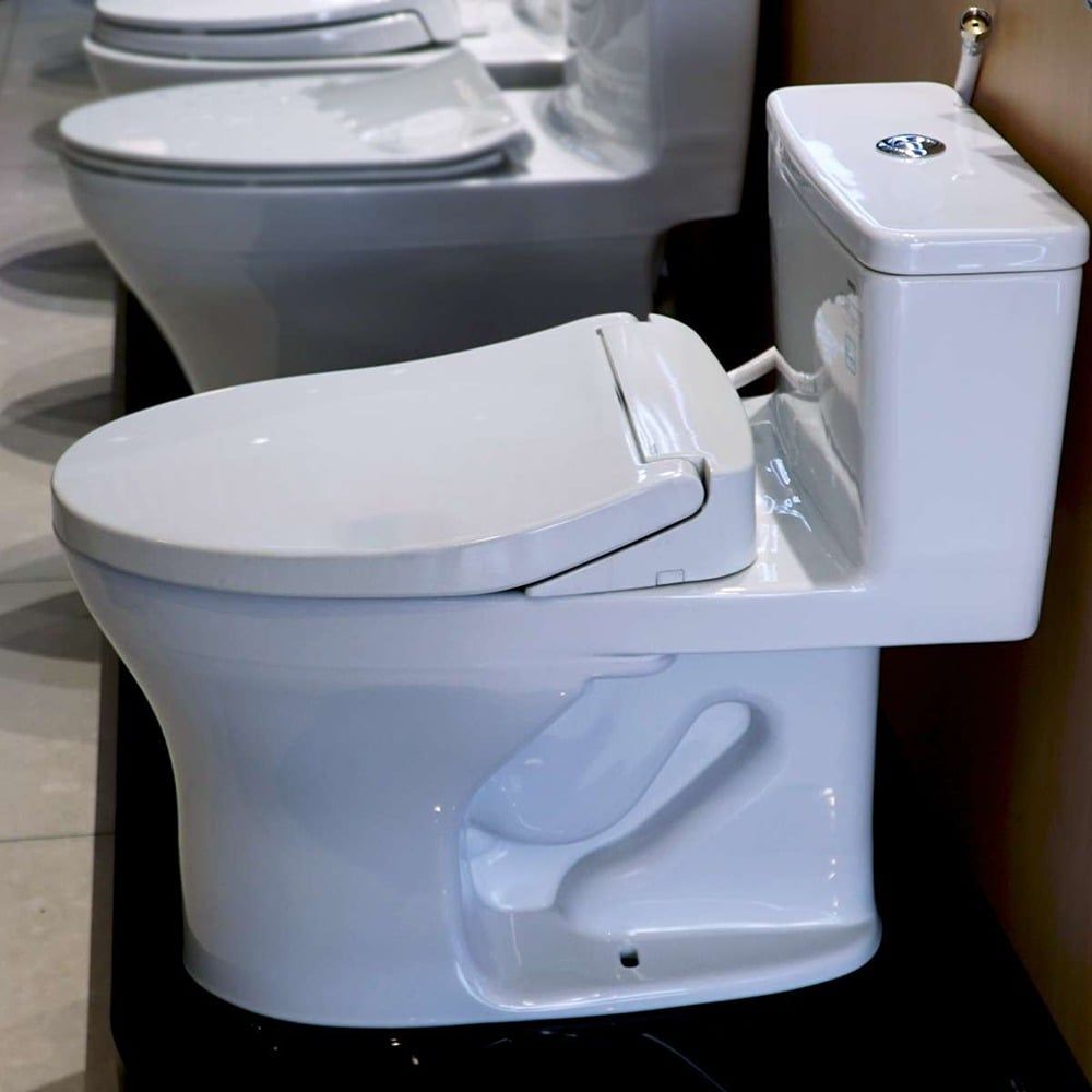 Bồn cầu 1 khối nắp rửa cơ TOTO