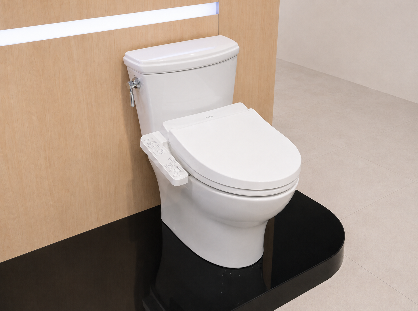 Bồn cầu thông minh TOTO CS986GW18 xả 4.5L/3L
