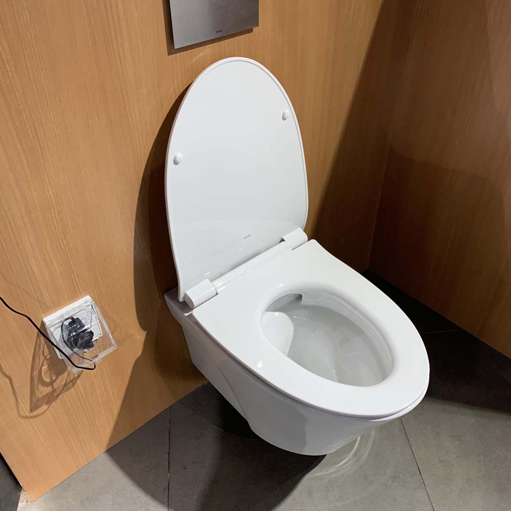 Bồn cầu treo tường TOTO CW822RFVA1 - Thiết kế tối giản, xả Tornado thông minh
