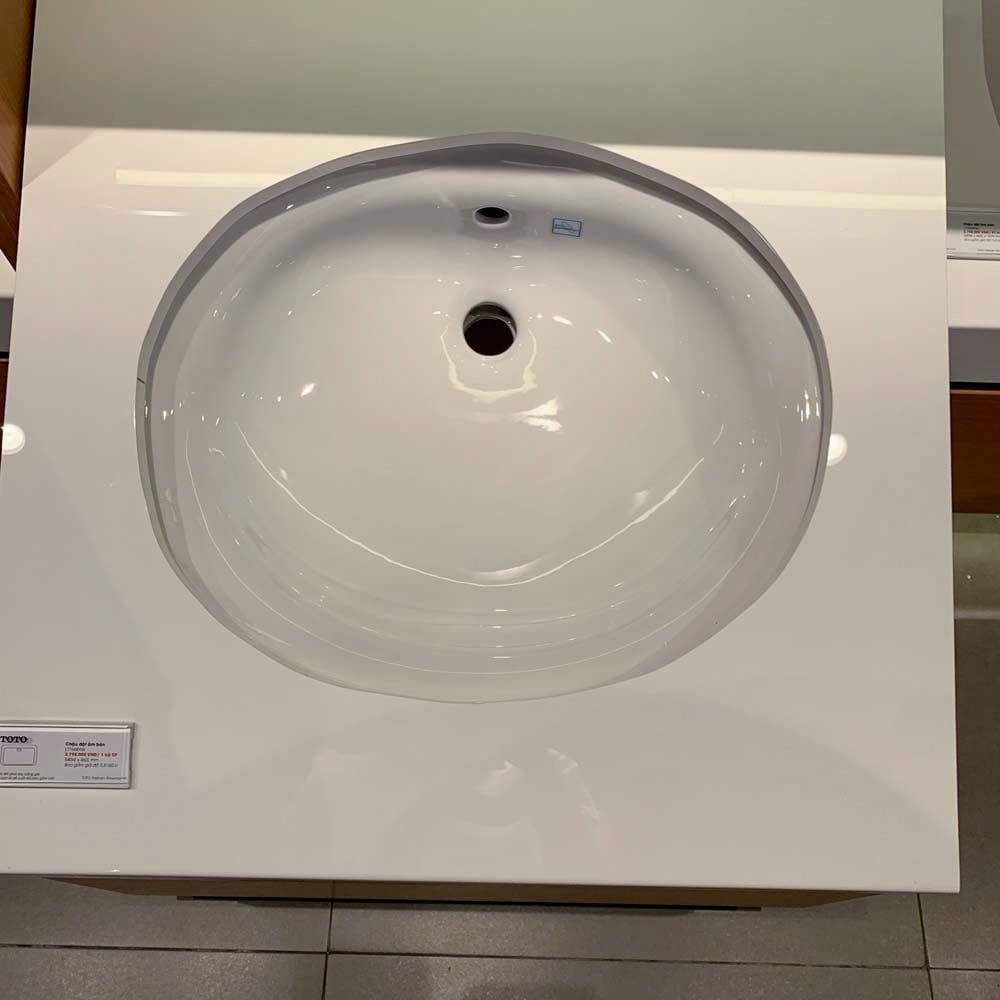 Lavabo âm bàn TOTO hình tròn hoặc oval