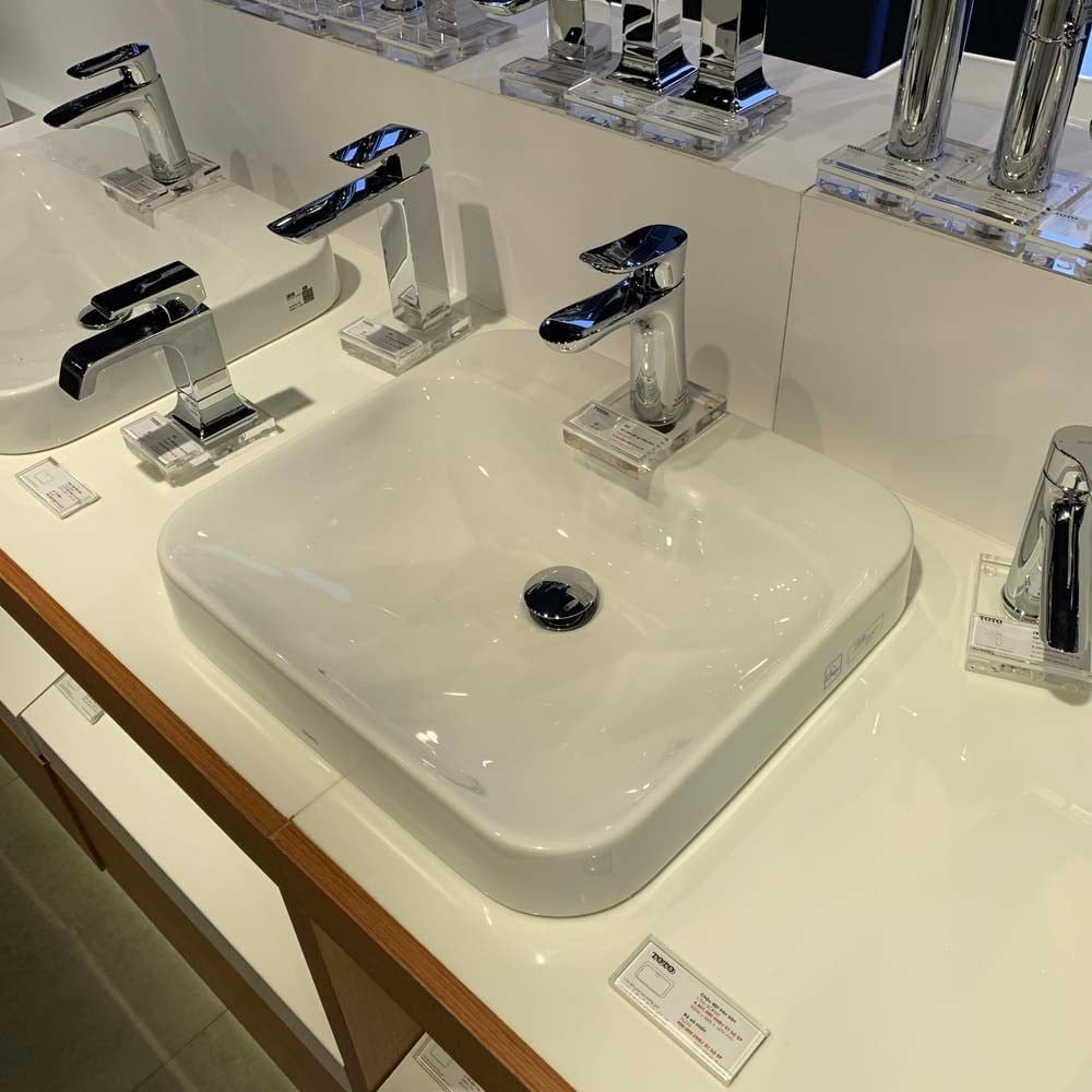 Công nghệ nổi bật trên lavabo TOTO đặt bàn