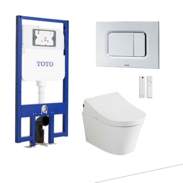 Bồn cầu treo tường TOTO CW553C/TCF345700GAA/WH172AAT/MB005DG nắp điện tử