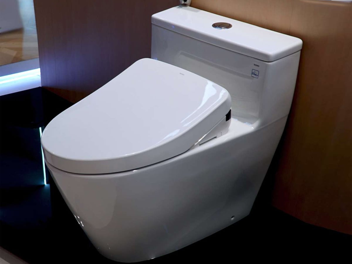 Bồn cầu thông minh TOTO MS625DW11 thiết kế nguyên khối hiện đại