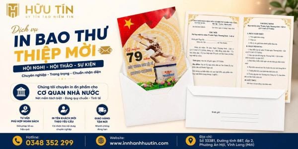 Bao Thư Thiệp Mời Kỉ Niệm Ngày Thương Binh Liệt Sĩ