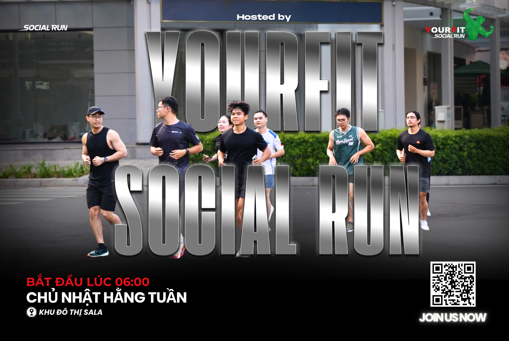 YOURFIT SOCIAL RUN - TOGETHER HITS DIFFERENT