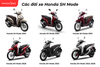 Lịch sử các đời Honda SH Mode từ 2013 đến 2026 và cách nhận biết