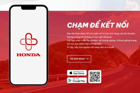 Ứng dụng My Honda+ Khám phá đặc quyền công nghệ từ Honda Việt Nam