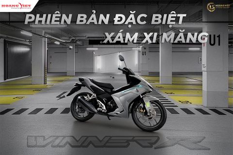 Winner R màu xám xi măng – Phiên bản Đặc biệt hot trend 2025