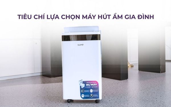 Bí quyết lựa chọn máy hút ẩm phù hợp cho gia đình bạn