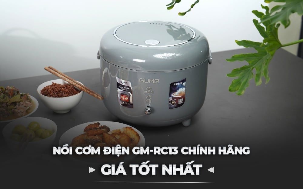 Nồi cơm điện GM-RC13 chính hãng, giá tốt nhất 2025