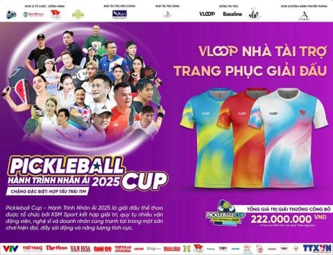 VLOOP X GIẢI PICKLEBALL - HÀNH TRÌNH NHÂN ÁI 2025 (KSM TOUR 2025)