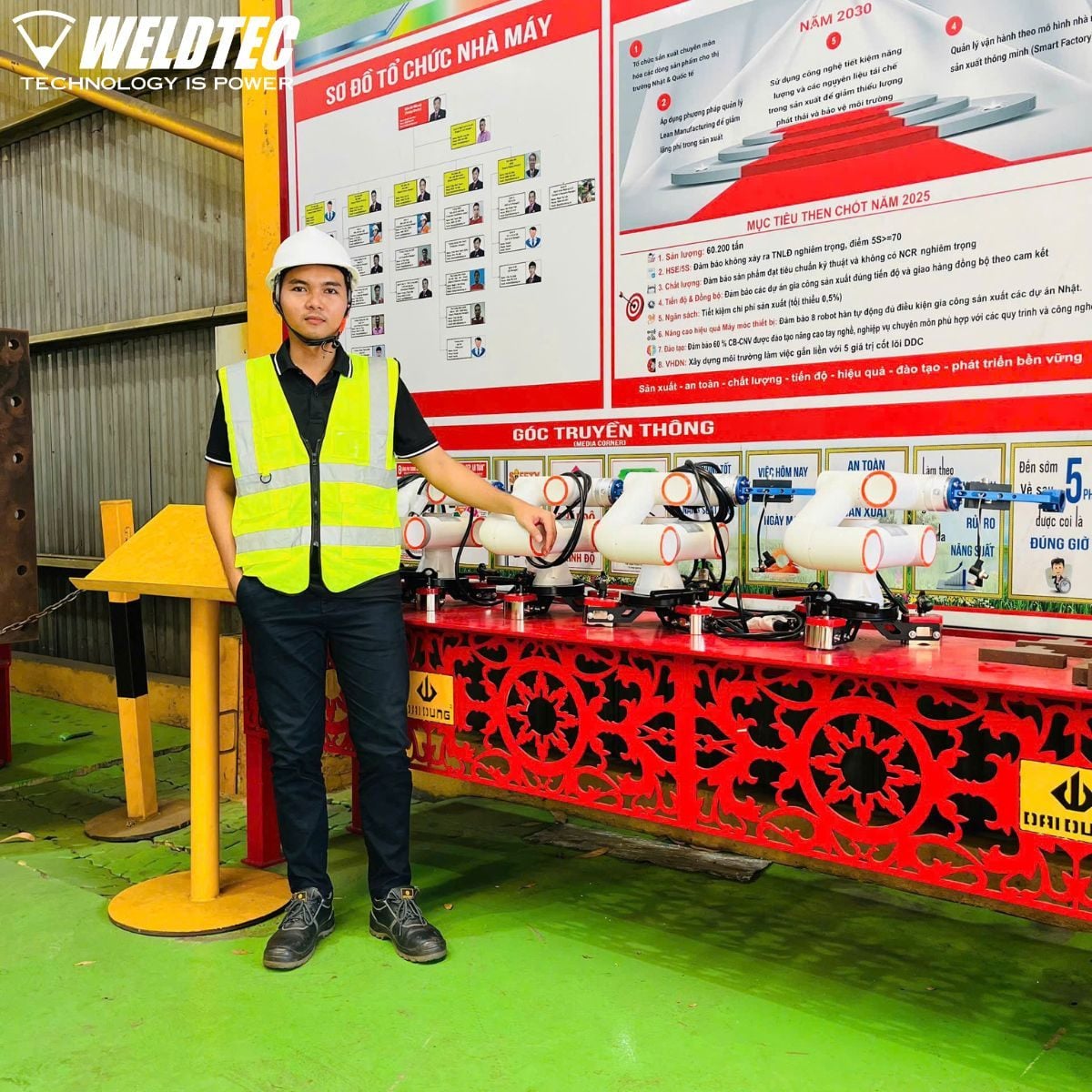 WELDTEC bàn giao thành công lô sản phẩm cobot hàn FAIRINO cho khách hàng