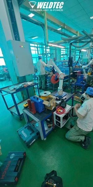 WELDTEC – LIÊN TIẾP BÀN GIAO GIẢI PHÁP HÀN TỰ ĐỘNG HÓA ĐẾN KHÁCH HÀNG