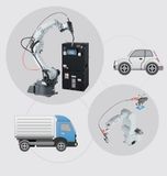 Giải pháp robot hàn cho ngành ô tô: Tăng tốc sản xuất – Kiểm soát chất lượng – Tối ưu tự động hóa