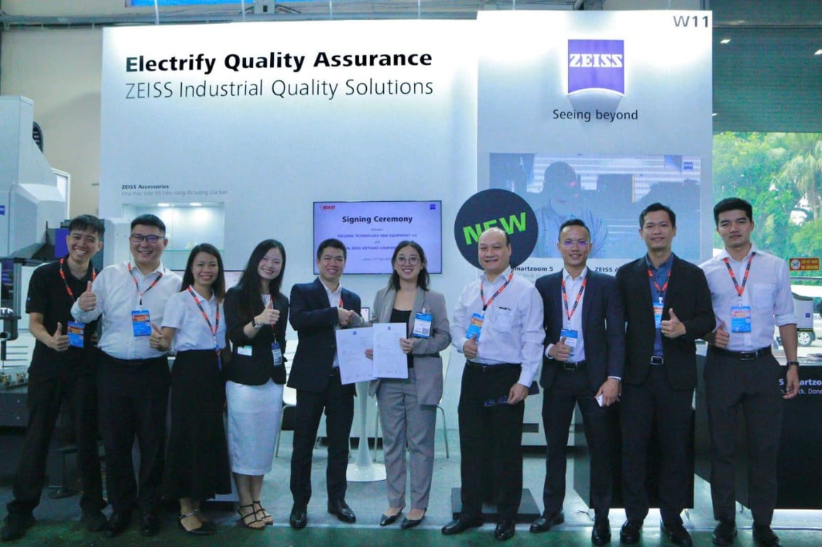 THÔNG BÁO ĐỐI TÁC CHIẾN LƯỢC MỚI: WELDTEC X CARL ZEISS VIETNAM