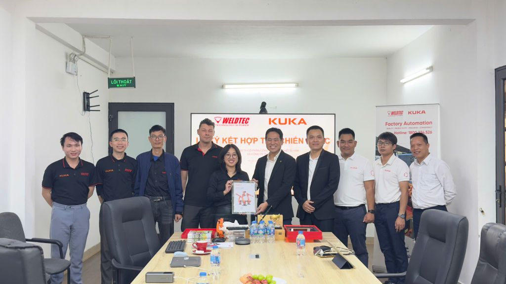 THÔNG BÁO ĐỐI TÁC CHIẾN LƯỢC MỚI: WELDTEC X KUKA VIETNAM