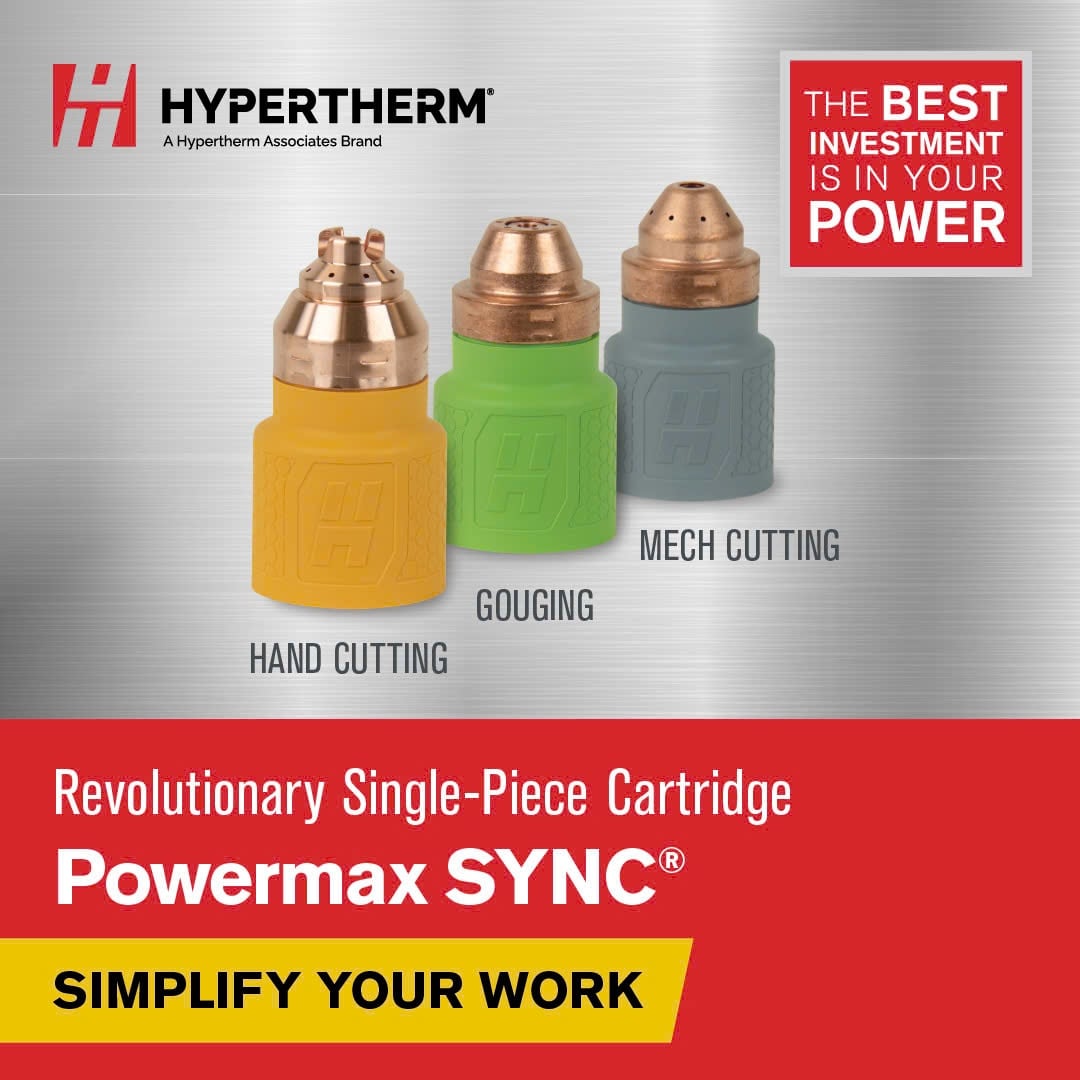 CHƯƠNG TRÌNH KHUYẾN MẠI MUA MÁY HYPERTHERM POWERMAX SYNC tặng thêm 3 bép cắt cartridge năm 2026