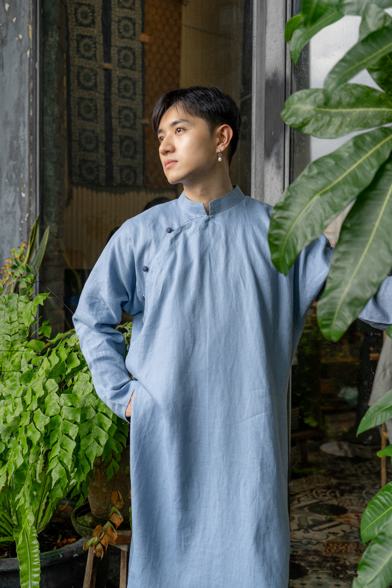 Áo dài nam