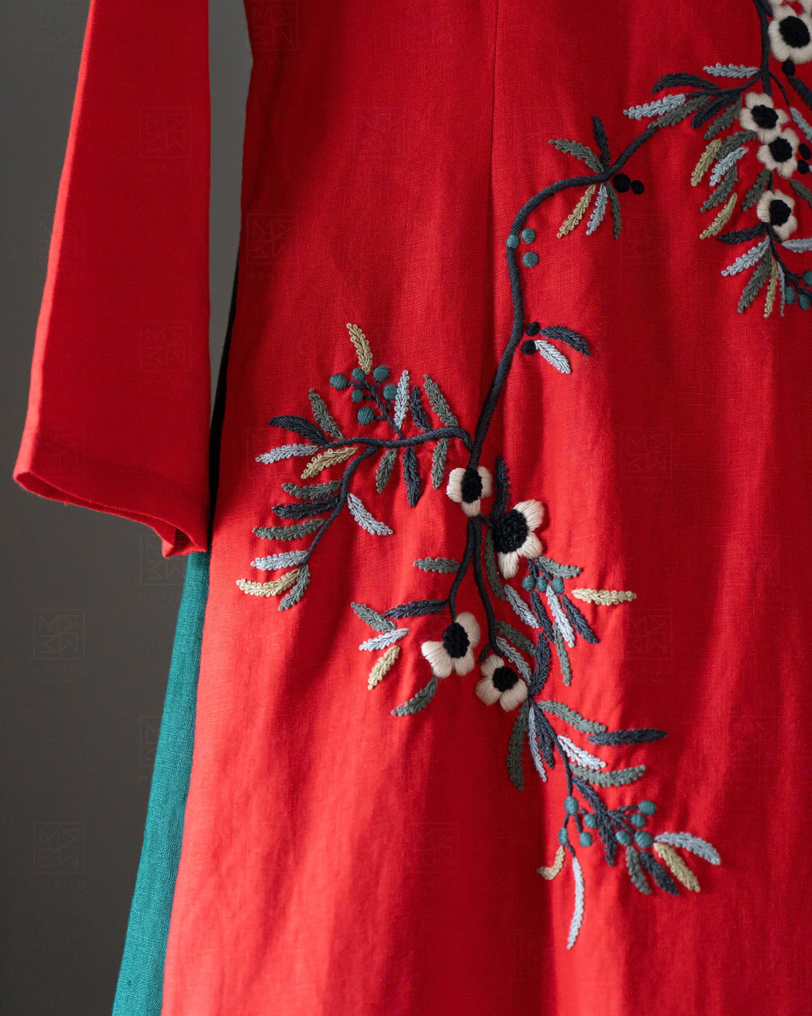 Áo dài linen