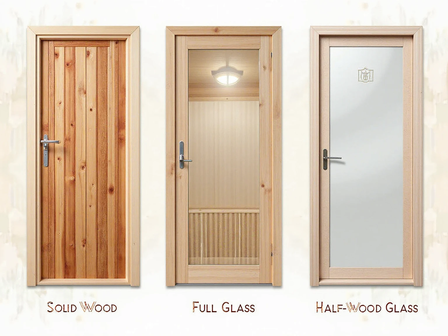 Cửa sauna: Bạn muốn 