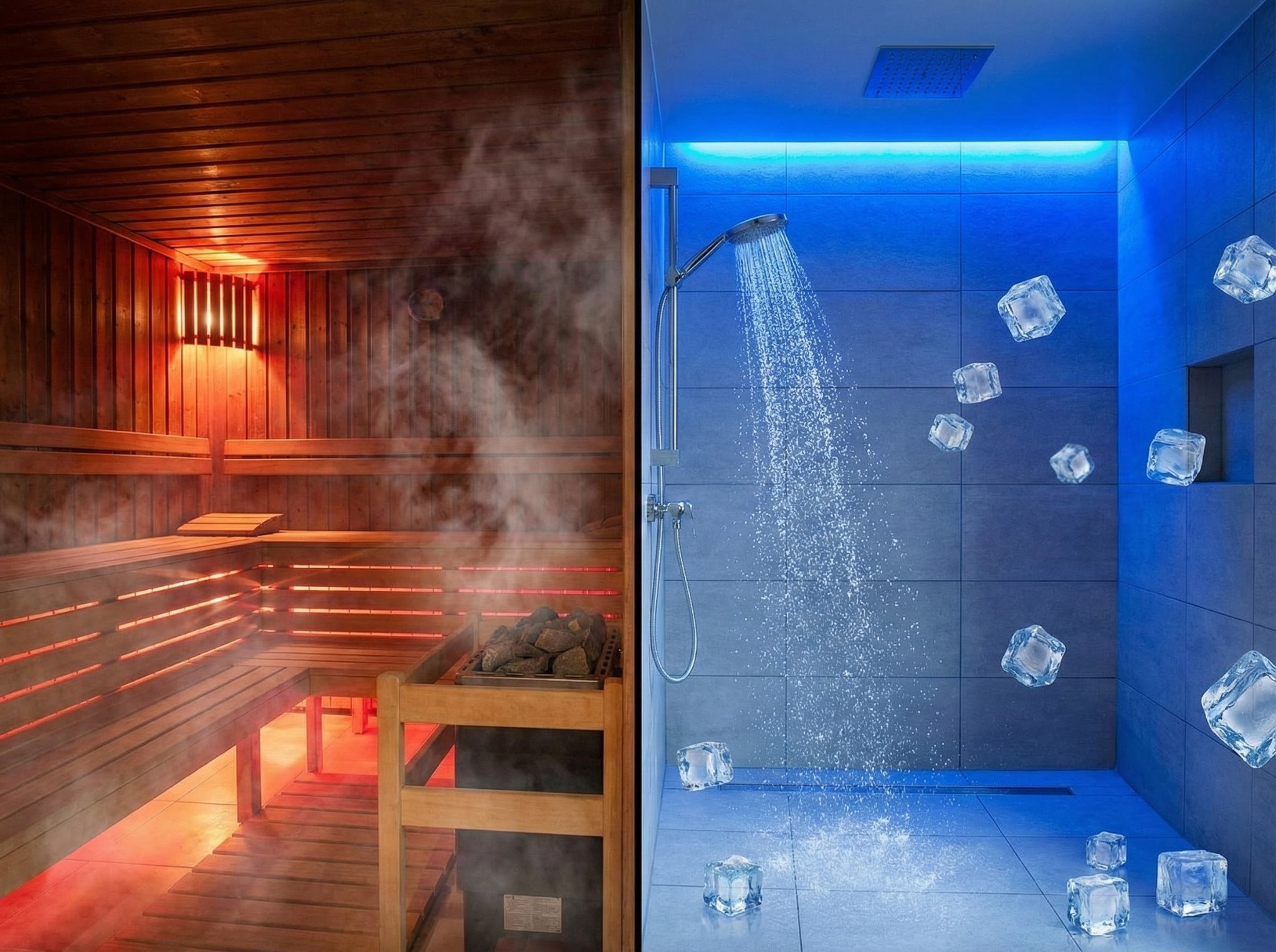 Bạn dám dội nước đá sau khi ra khỏi lò bát quái không? (Bí mật của sự trẻ dai.)