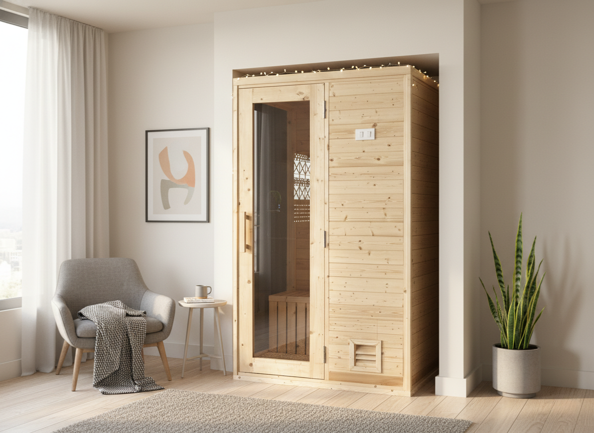 Thuê nhà mà vẫn muốn Sauna Cabin? (Có vẻ 