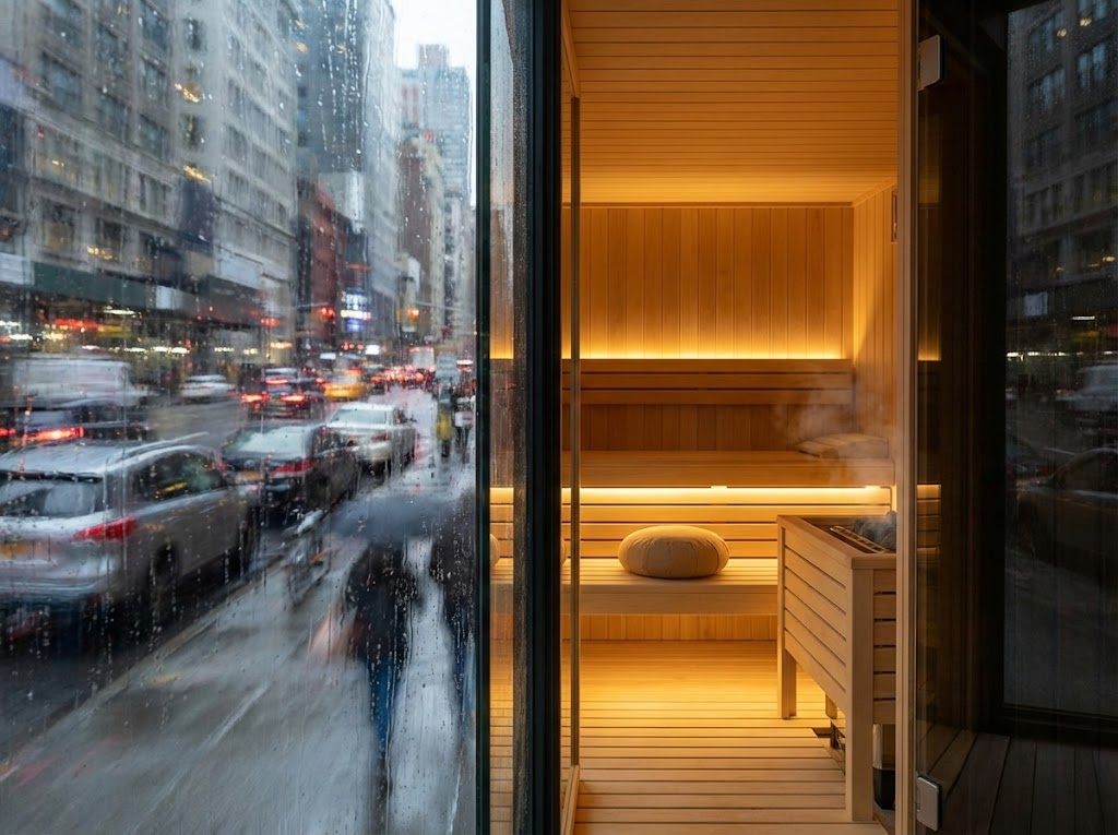 Nơi trú ẩn cuối cùng. (Tại sao phòng xông hơi của bạn nên là một thiền đường?)