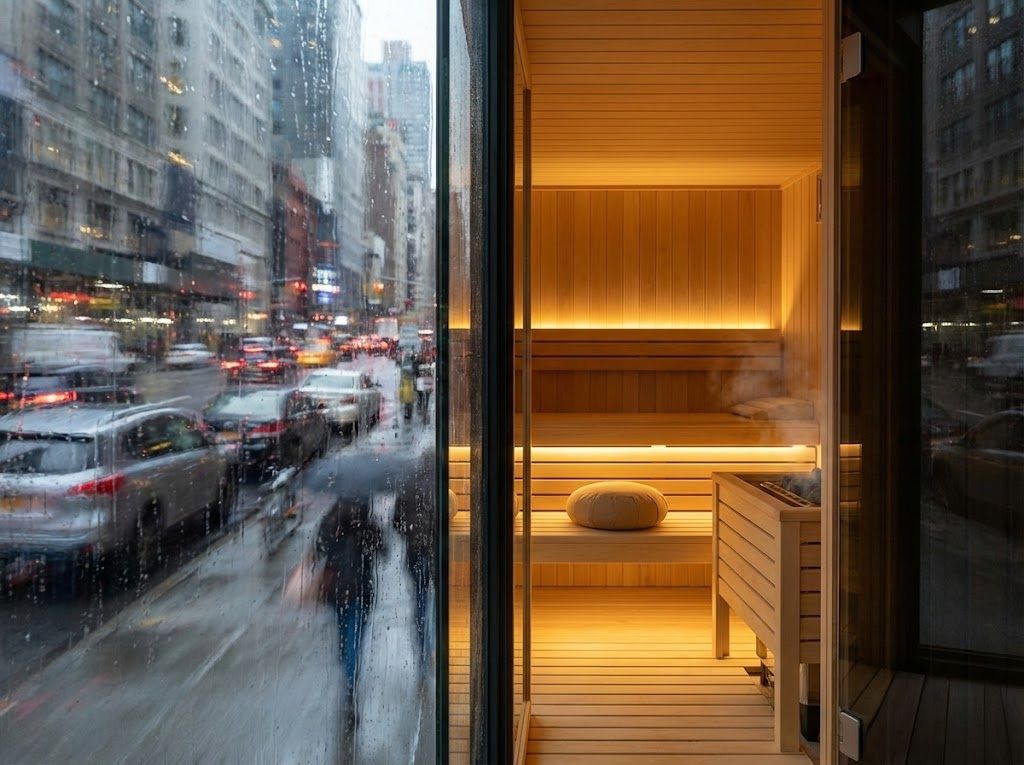 Nơi trú ẩn cuối cùng. (Tại sao phòng xông hơi của bạn nên là một thiền đường?)