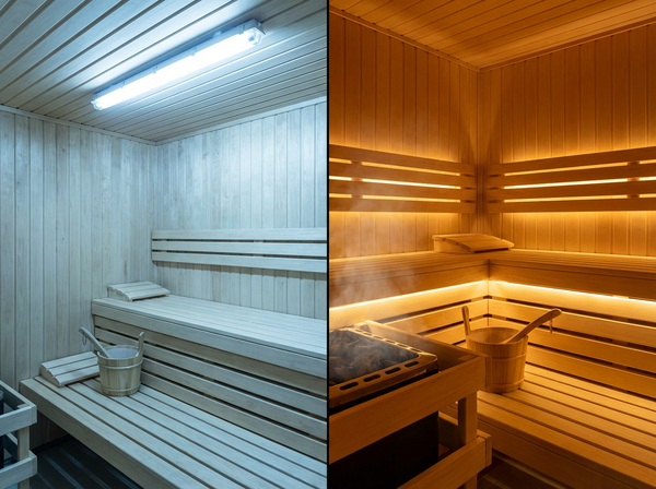 Bạn đang vào sauna hay vào phòng phẫu thuật? Ánh sáng quyết định tất cả.