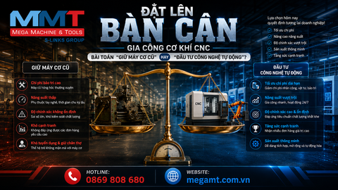 Đặt Lên Bàn Cân: Gia Công Cơ Khí CNC - Bài Toán 