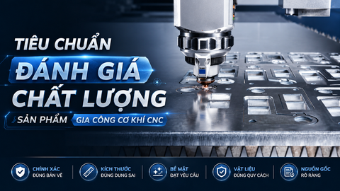 Tiêu Chuẩn Đánh Giá Chất Lượng Sản Phẩm Gia Công Cơ Khí CNC