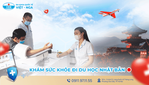 KHÁM SỨC KHỎE ĐI DU HỌC NHẬT BẢN
