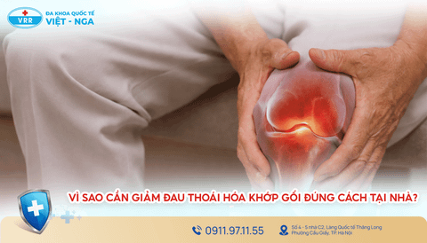 7 phương pháp giảm đau thoái hóa khớp gối tại nhà hiệu quả, dễ áp dụng