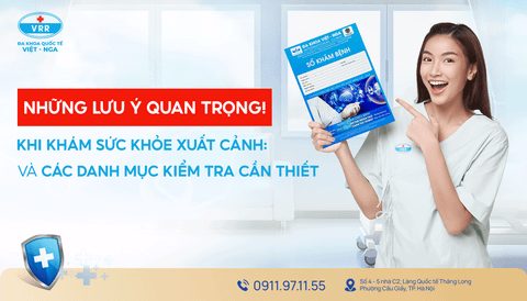 KHÁM SỨC KHỎE XUẤT CẢNH: NHỮNG LƯU Ý QUAN TRỌNG VÀ DANH MỤC KIỂM TRA CẦN THIẾT