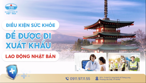 KHÁM SỨC KHỎE XUẤT KHẨU LAO ĐỘNG NHẬT BẢN