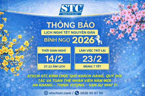 THÔNG BÁO LỊCH NGHỈ TẾT NGUYÊN ĐÁN 2026