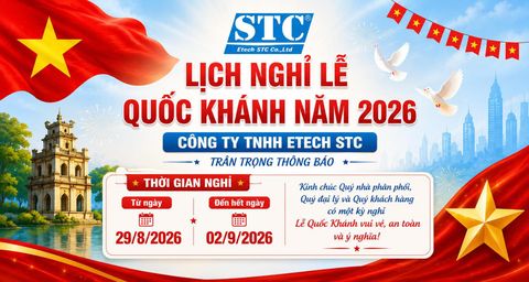 THÔNG BÁO LỊCH NGHỈ LỄ QUỐC KHÁNH NĂM 2026