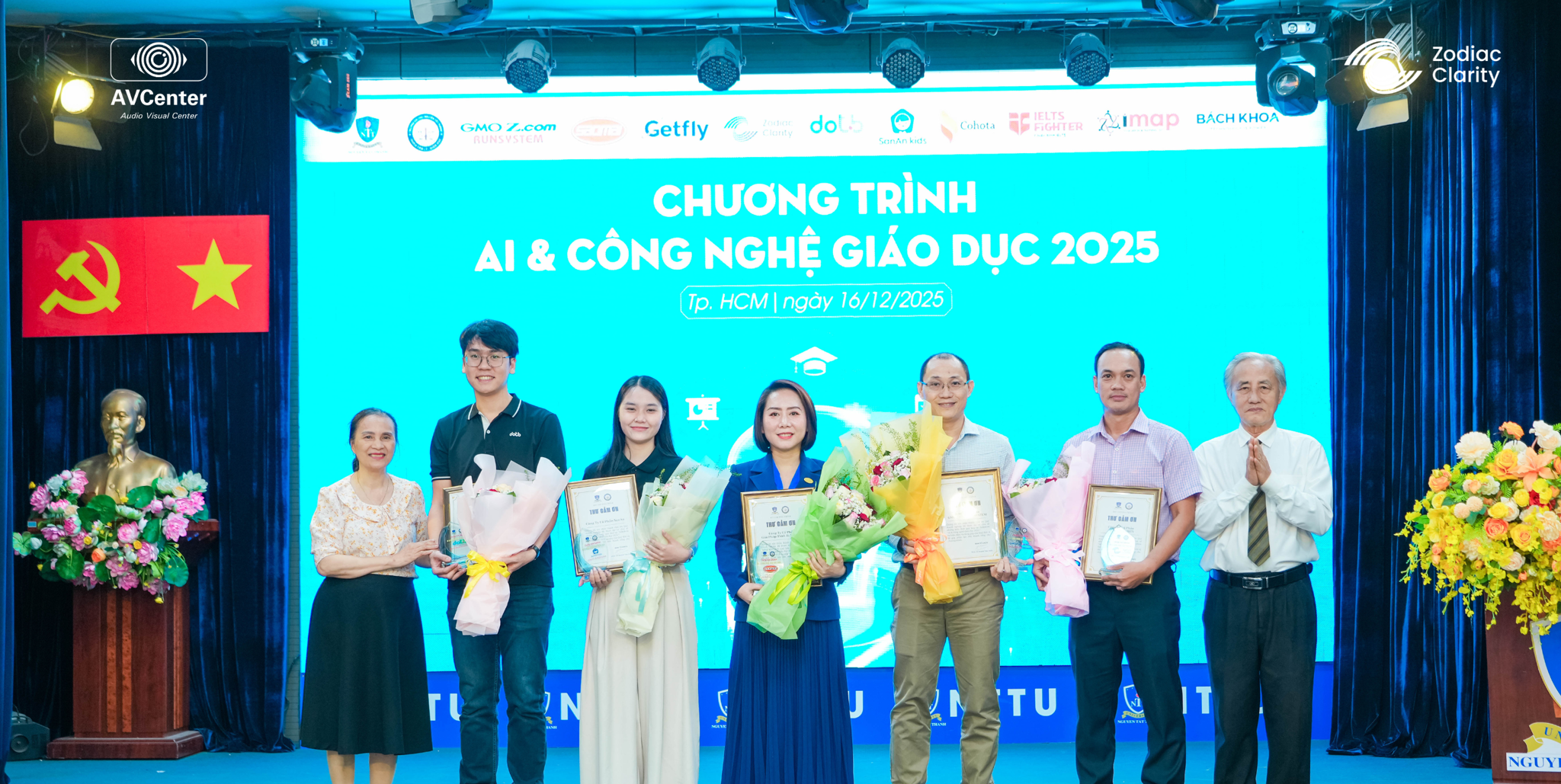 Zodiac Clarity x AVCenter có mặt tại Talkshow AI & Công nghệ Giáo dục 2025 tại Trường Đại học Nguyễn Tất Thành