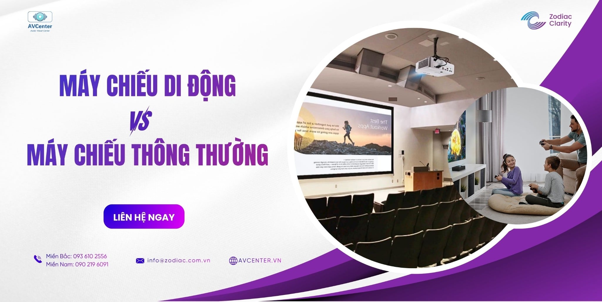 Máy chiếu di động khác gì máy chiếu thông thường?