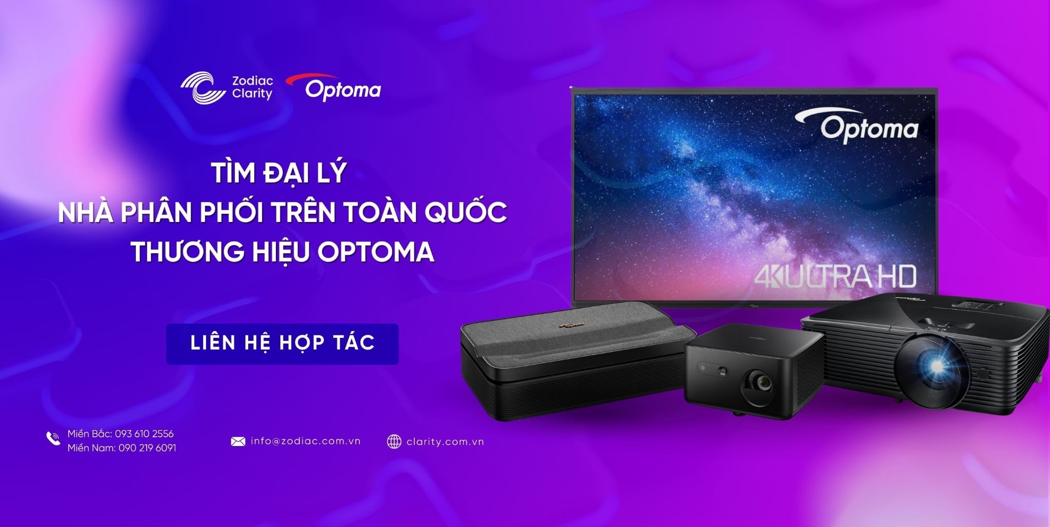TÌM ĐẠI LÝ NHÀ PHÂN PHỐI THƯƠNG HIỆU OPTOMA TRÊN TOÀN QUỐC