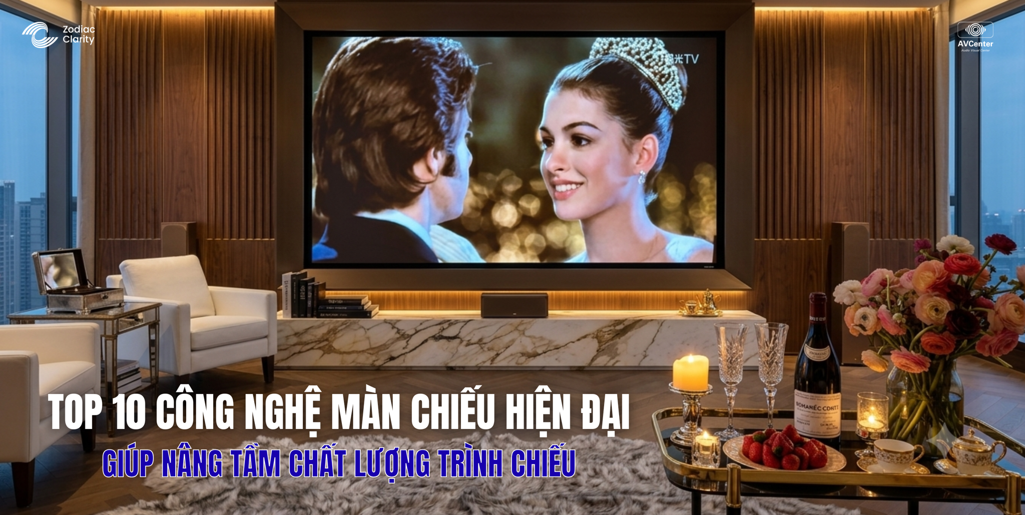 [2026] Top 10 Công Nghệ Màn Chiếu Hiện Đại Giúp Nâng Tầm Chất Lượng Trình Chiếu