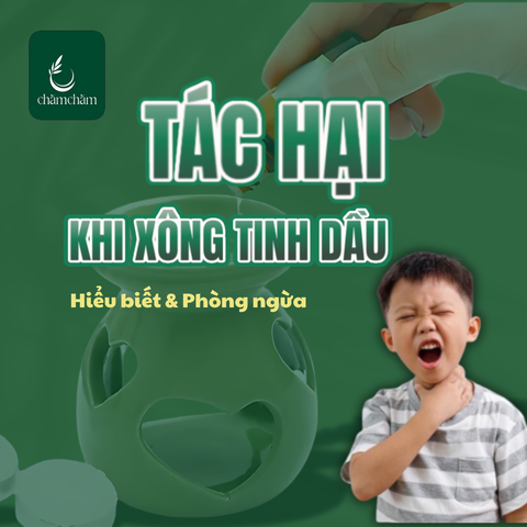 TÁC HẠI KHI XÔNG TINH DẦU: HIỂU BIẾT VÀ PHÒNG NGỪA