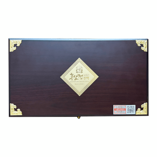 Hướng dẫn cách dùng Cao Hồng Sâm Hàn Quốc Hộp Gỗ 4 Lọ 250g Royal