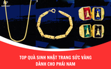 Top Quà Sinh Nhật Trang Sức Vàng Dành Cho Phái Nam