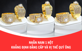 Nhẫn Nam Cao Cấp – Khẳng Định Đẳng Cấp Và Vị Thế Quý Ông